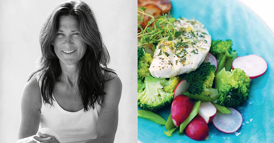 Koljafilé med broccolisallad & timjanpotatis