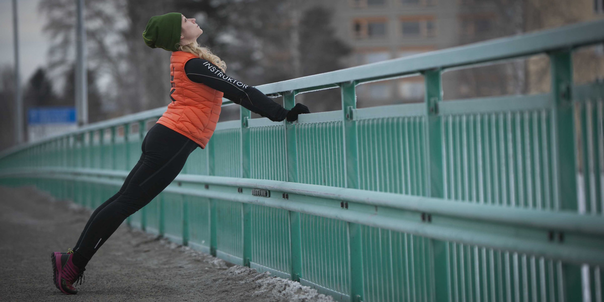 Inspirera andra till utomhusyoga