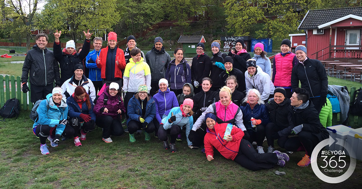 "Yoga for Runners" event i Stockholm