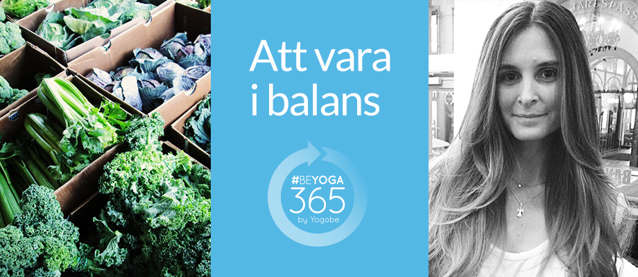 Att vara i balans